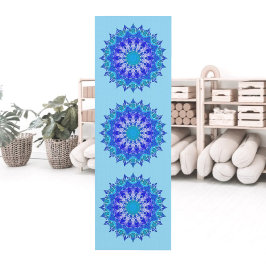 Esterilla De Yoga Manta de Yoga Mandala Flor de Azure