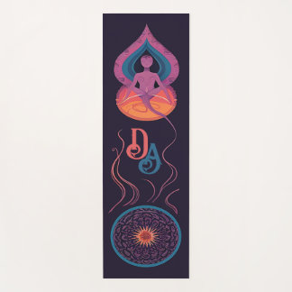 Esterilla De Yoga Mantas de yoga personalizadas con monograma