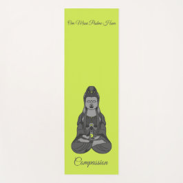 Esterilla De Yoga Mantra de dibujo budista Avalokiteshvara Kuan Yin