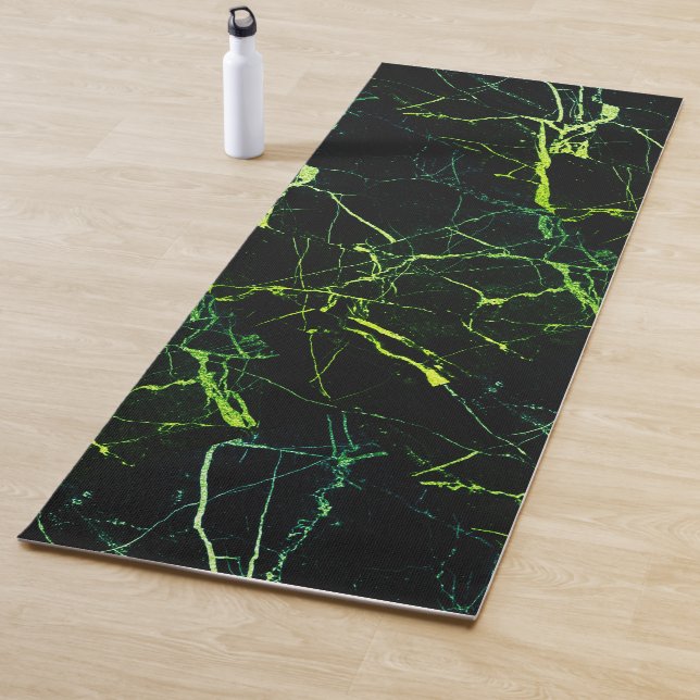 Esterilla De Yoga Marble verde brillante (In situ)