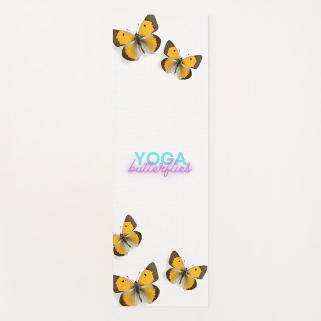 Esterilla De Yoga Mariposas de yoga yoga (Anverso)