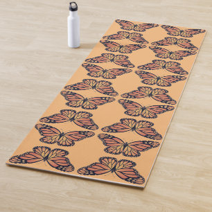 Esterilla De Yoga Mariposas monarca de yoga personalizado