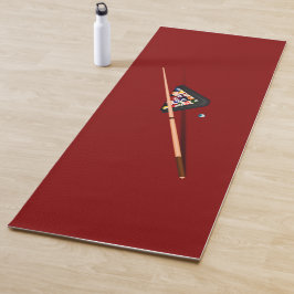 Esterilla De Yoga Maroon Billiard Table