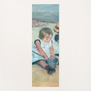 Esterilla De Yoga Mary Cassatt - Niños jugando en la playa