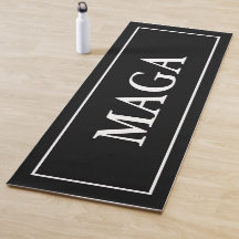 Masa de Yoga Black Patriotic MAGA