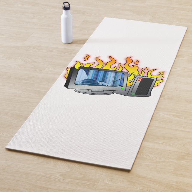 Esterilla De Yoga Masa de yoga contra incendios informáticos (In situ)