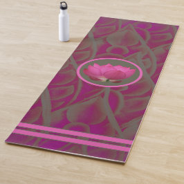 Esterilla De Yoga Masa de yoga de diseño de Lotus para Asia
