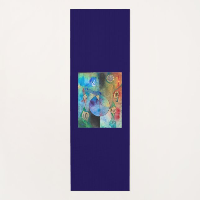 Esterilla De Yoga Masa de yoga de Lotus (Anverso)