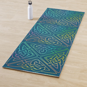 Esterilla De Yoga Masa de yoga Knot Celtic Arcoiris