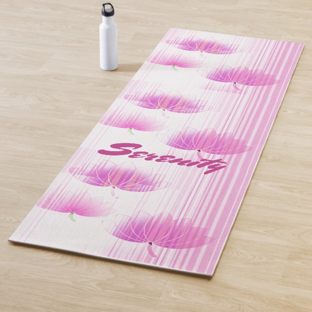 Esterilla De Yoga Masa rosa de yoga de Lotus (In situ)