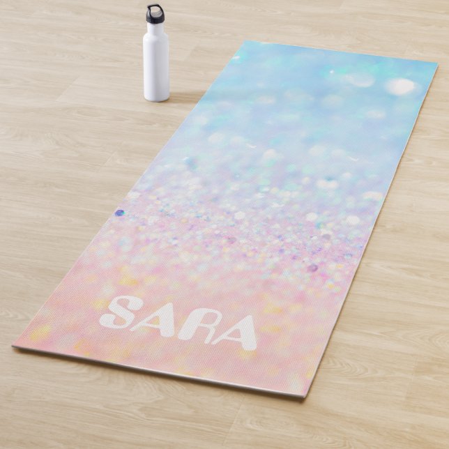 Esterilla De Yoga Mata azul de yoga de meditación de rapsoda (In situ)