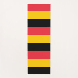 Esterilla De Yoga Mates patrióticos de yoga con bandera de Bélgica