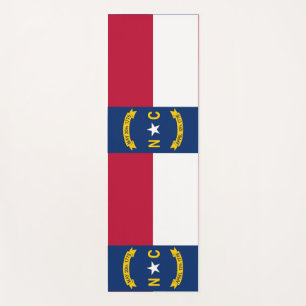Esterilla De Yoga Mates patrióticos de yoga con bandera de Carolina