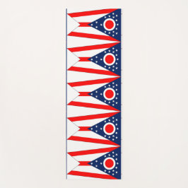 Esterilla De Yoga Mates patrióticos de yoga con bandera de Ohio, EEU