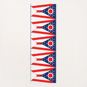 Esterilla De Yoga Mates patrióticos de yoga con bandera de Ohio, EEU