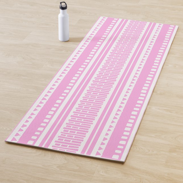 Esterilla De Yoga MAZIPOODLES Patrón de punto de cinta rayada 174 (In situ)