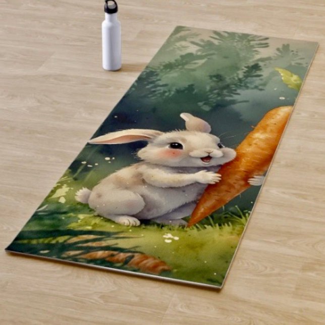 Esterilla De Yoga Meadow Bunny Dreams (Sueños de conejitos): Whimsic (Subido por el creador)