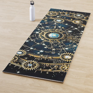 Esterilla De Yoga Mecanismo celeste Arte cósmico