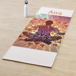 Esterilla De Yoga Mediación de Mandala