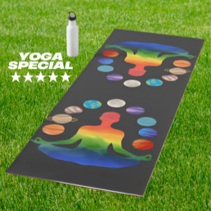 Esterilla De Yoga Medición de Chakra cósmica Energía espiritual