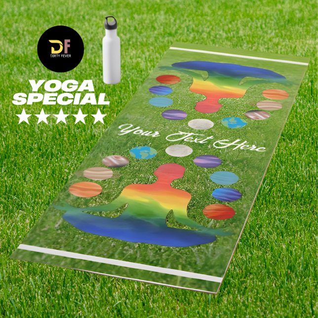 Esterilla De Yoga Medición de Chakra cósmica | Personalizado de ener (Subido por el creador)