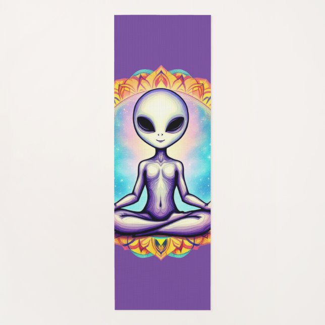 Esterilla De Yoga Medición galáctica (Anverso)