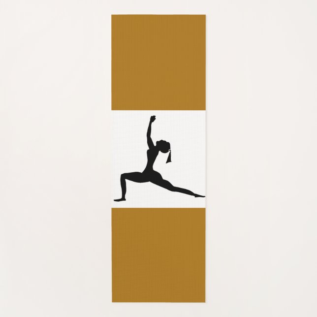 Esterilla De Yoga Mediciones de yoga de potencia (Anverso)