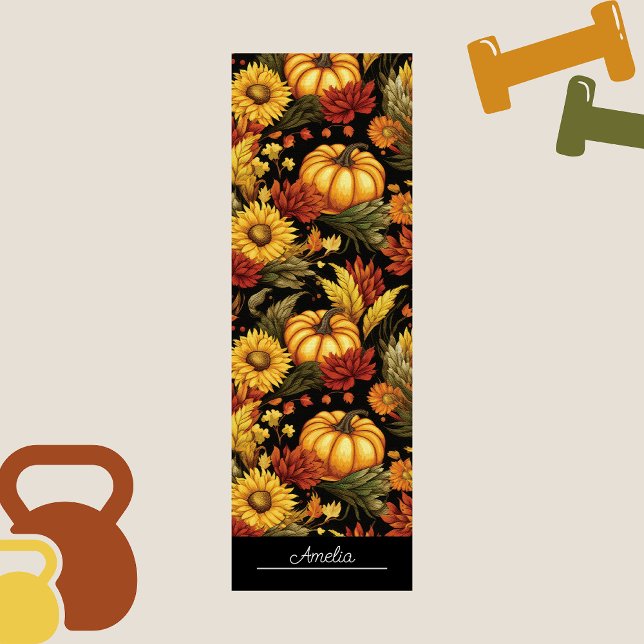 Esterilla De Yoga Meditación de la ventilación de la Calabaza del Dí (Subido por el creador)