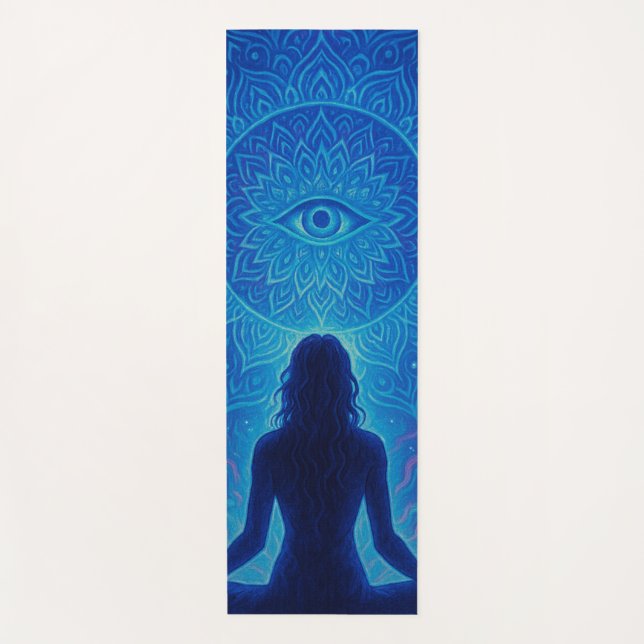 Esterilla De Yoga Meditación geométrica (Anverso)