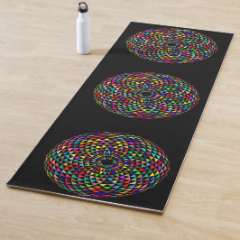 Esterilla De Yoga Meditación Mandala Colorful