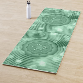 Esterilla De Yoga Meditación única y asombrosa del Chakra verde Aura
