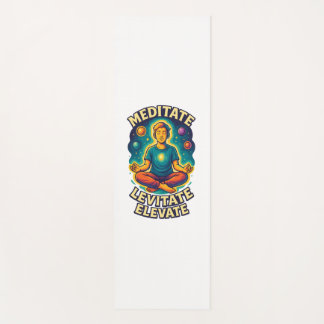 Esterilla De Yoga "Meditar. Levitar. Elevar." - Energía cósmica