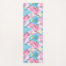 Esterilla De Yoga Memphis Active Pink Light Blue de 80