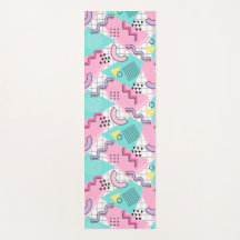 Memphis de 80's Turquesa rosa activo