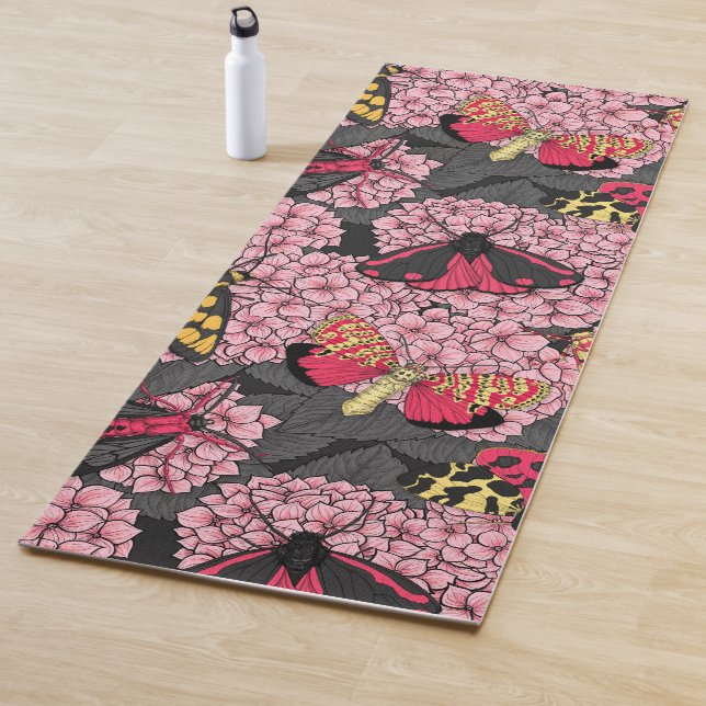 Esterilla De Yoga Metas en hidrangea rosa (In situ)