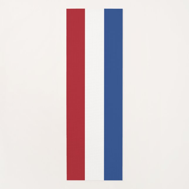 Esterilla De Yoga Metas patrióticas de yoga con bandera de los Paíse (Anverso)