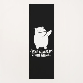 Esterilla De Yoga Mi oso polar de animal espiritual