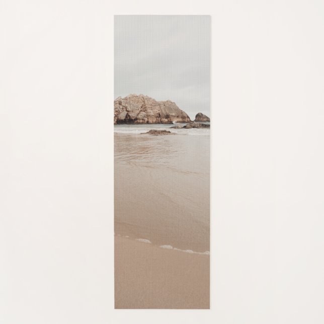 Esterilla De Yoga Minimal beige coastal (Anverso)