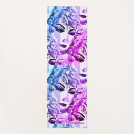 Esterilla De Yoga Mínimalismo Figura femenina sensual posmoderna