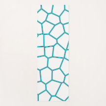 Minimalismo Resumen Células blancas color turquesa