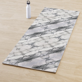 Esterilla De Yoga mínimo escandinavo moderno moda gris mármol blanco