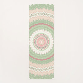 Esterilla De Yoga Mint Green Pink Mandala