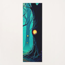 Esterilla De Yoga Misterio sobre el bosque de la fantasía oscura