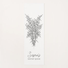 Esterilla De Yoga Mística personalizada "El espacio sagrado del nomb