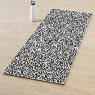 Esterilla De Yoga Moda Cheetah Leopard Spots Wild Animal Print Grey
