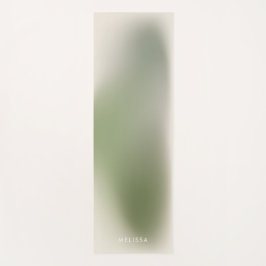 Esterilla De Yoga Moda moderna Sage Green Ombre Gradiente Fitness