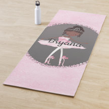 Moda Rosa y Gris Bailarina Étnica Personalizada
