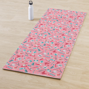 Esterilla De Yoga Modelo dental rosado