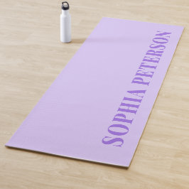 Esterilla De Yoga Moderna tipografía negrita Personalizado Minimalis