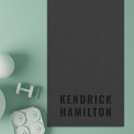 Esterilla De Yoga Moderno y moderno negro negro negro negro Minimali